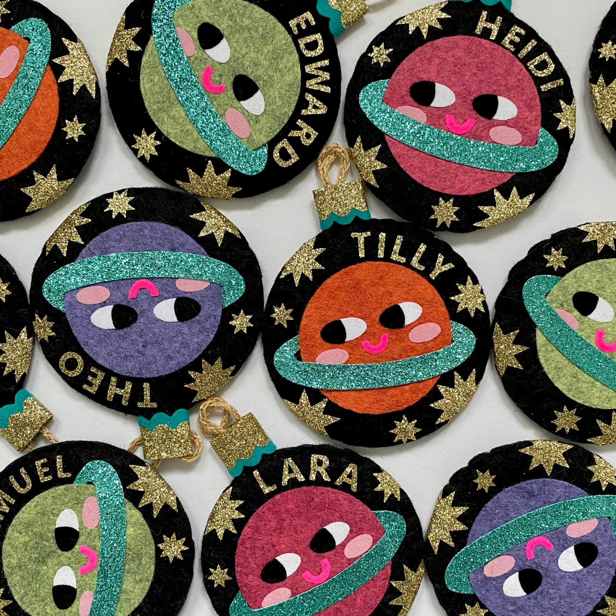 Personalised Cheeky Space Bauble