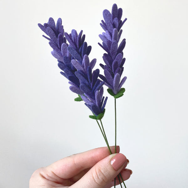 Lavender Stems