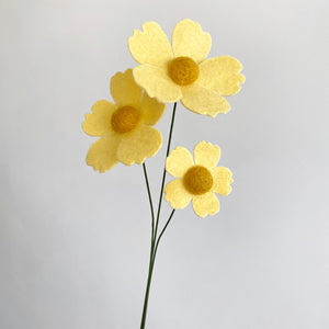 3x Yellow Wildflowers